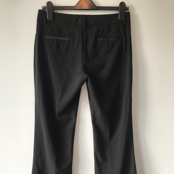 ELIE TAHARI Bootcut Wool Pants BLACK US 4 - Picture 5 of 7